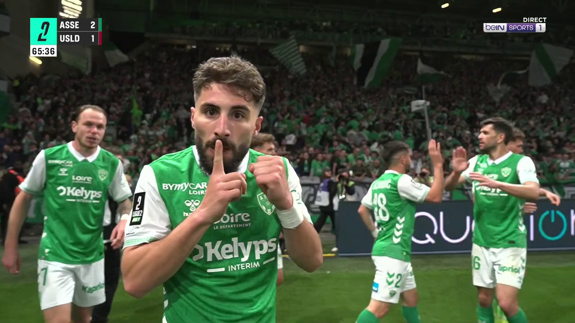 Ligue 2 : Davitashvili remet l'ASSE devant !
