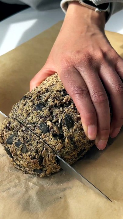 Pain sans gluten aux graines