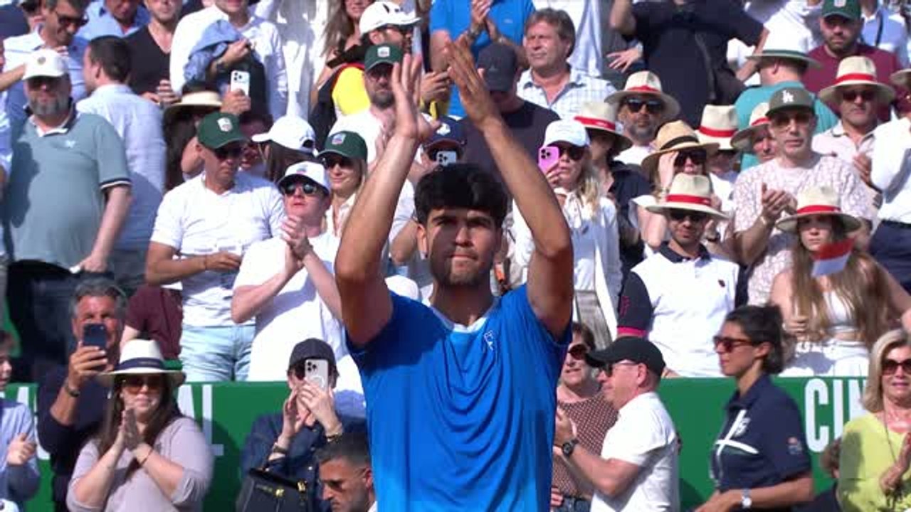 Alcaraz to battle Sinner for No. 1 ranking in Monte-Carlo final
