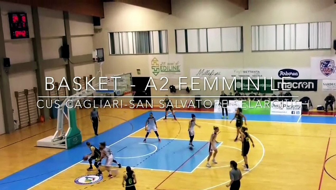 (VIDEO IN ALLEGATO) Basket A2 femminile, il Cus Cagliari vince il derby col San Salvatore Selargius