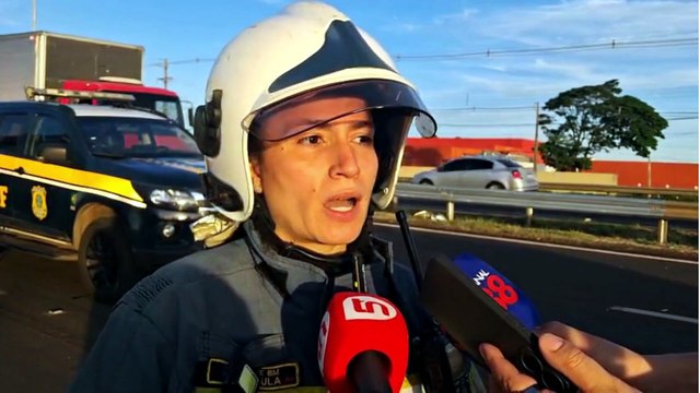 Motorista fica gravemente ferido após capotamento na BR-369 em Apucarana
