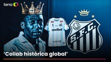 Em ação inédita, Santos usará marca registrada de Pelé no uniforme em jogo do Brasileirão