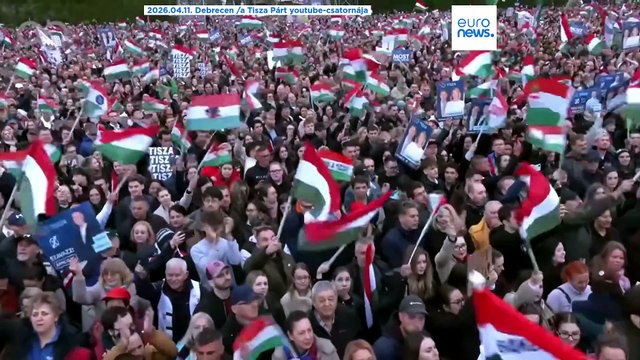 Orbán Viktor biztonságot, Magyar Péter felelősségre vonást ígért a kampány végén