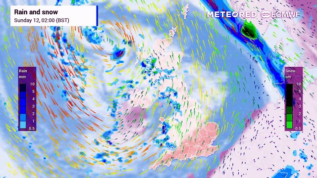 Cool, cloudy and showery weather gives way to brighter conditions into next week