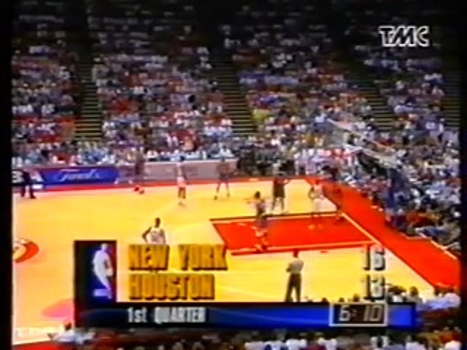 NBA Finals 1994 – Game 2: Knicks vs Rockets | Hakeem Olajuwon vs Patrick Ewing Full Match (Italian Commentary)