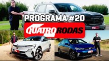 PROGRAMA QUATRO RODAS #20 - Tudo sobre Virtus Highline, Megane E Tech e Ram Rampage  (14/10/2023)