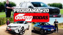 PROGRAMA QUATRO RODAS #20 - Tudo sobre Virtus Highline, Megane E Tech e Ram Rampage  (14/10/2023)