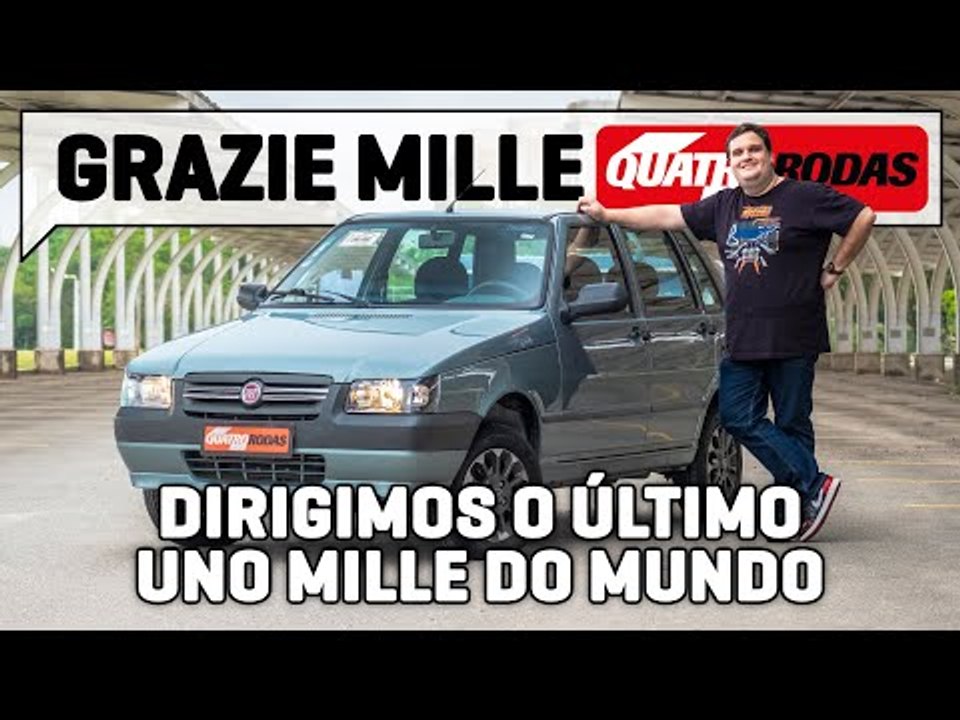 DIRIGIMOS o último Fiat Uno Mille do mundo - que ainda dá aula a muito carro novo