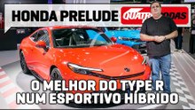 Honda Prelude é híbrido com PEÇAS do CIVIC TYPE-R e tem data para ESTREIA NO BRASIL