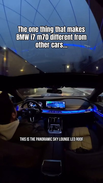 BMW I7 M70 - Test Drive! Panoramic Sky Lounge LED Roof