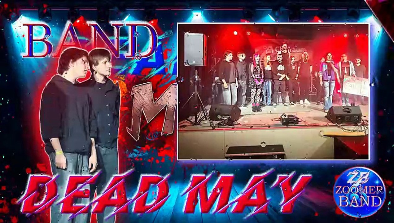 Music band DEAD MAY. The best music for you. Nice to meet you...