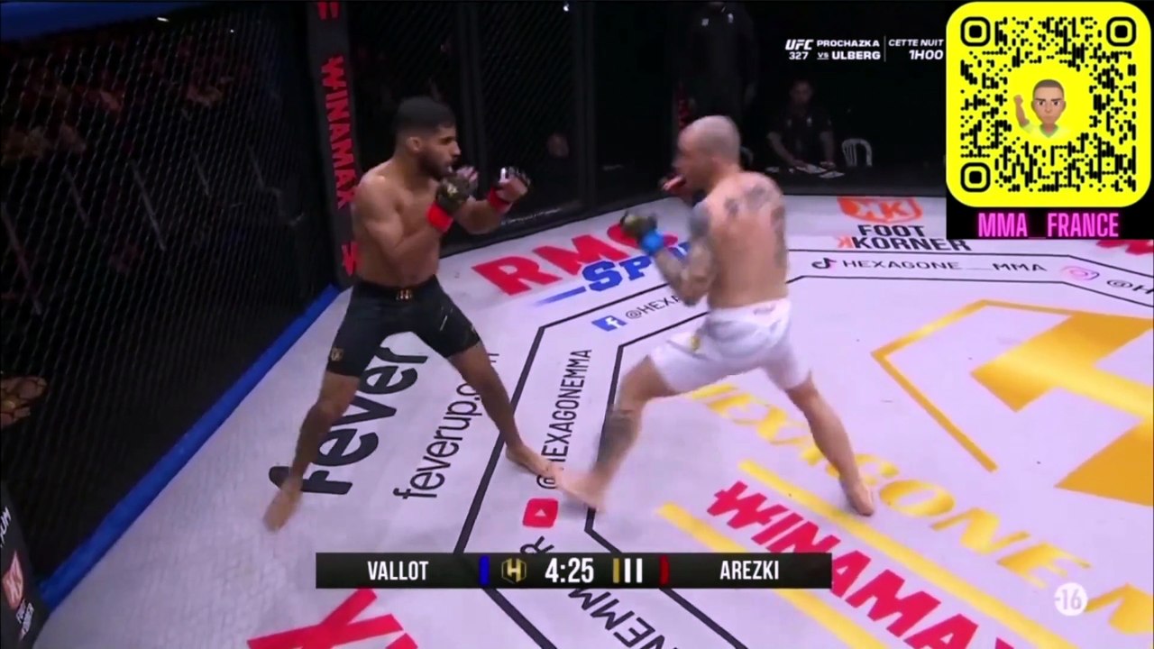 Souhil Arezki vs  Maximilien Vallot