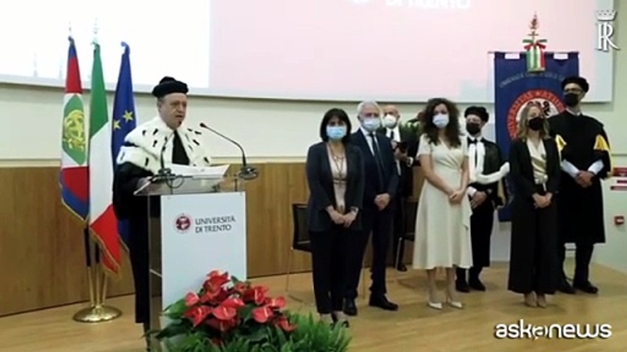 Mattarella alla laurea honoris causa a Megalizzi, giornalista ucciso a Strasburgo