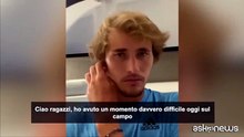 Tennis, lacrime per Zverev: "Infortunio molto grave"