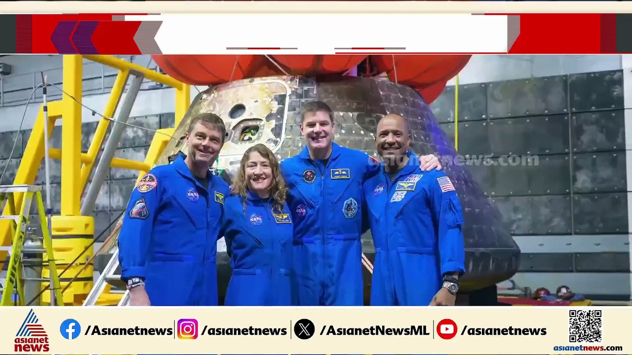 ആർട്ടെമിസ് ദൗത്യ സംഘം ഹ്യൂസ്റ്റണിൽ; നാല് പേരും പൂർണ ആരോഗ്യവാന്മാർ