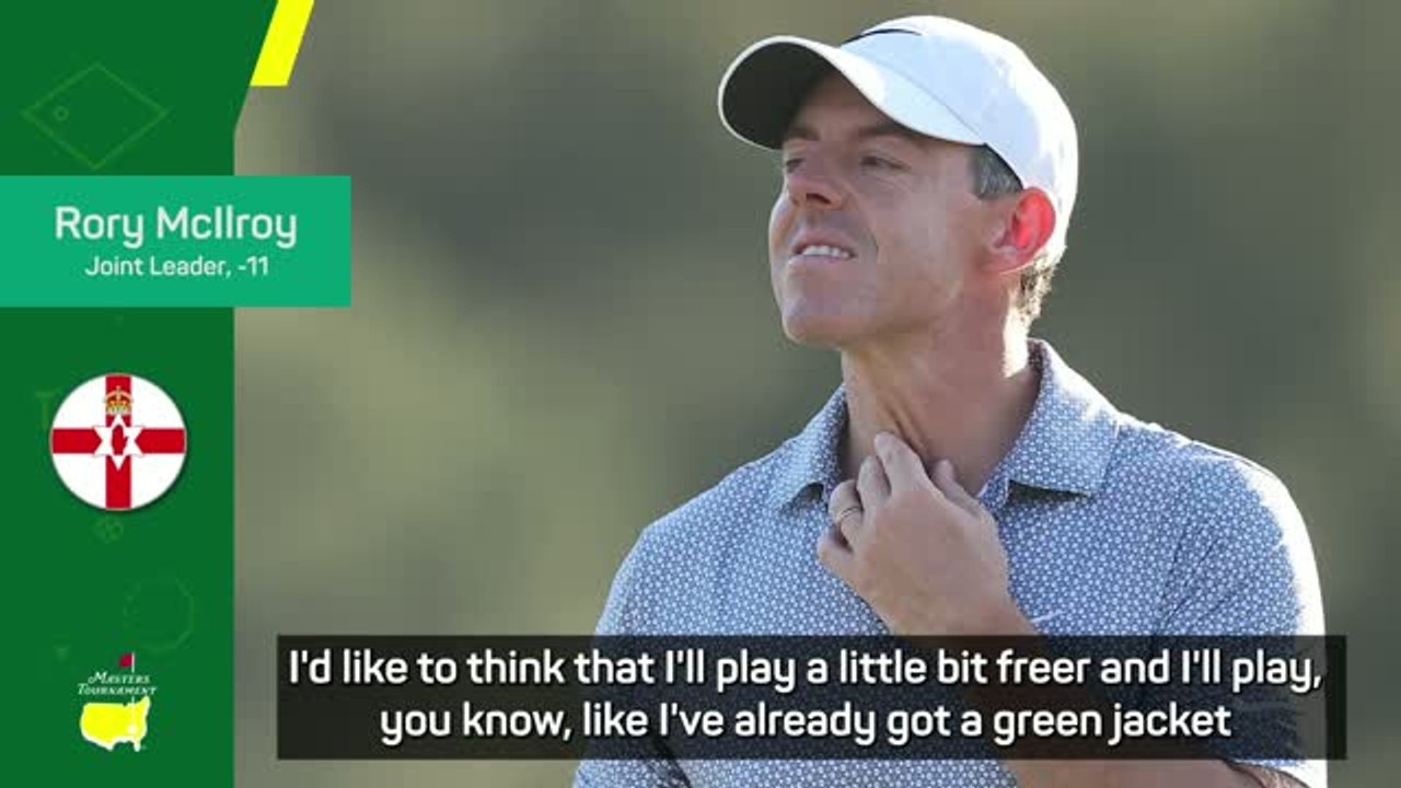 I'll have to play better to win - McIlroy as six-shot Masters lead disappears