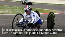 Alex Zanardi, ritorno a casa per le vacanze di Natale