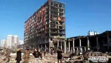Bombardamento nel centro di Kiev, distrutto un centro commerciale