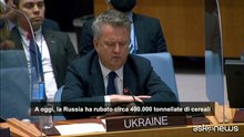 L'Ucraina accusa Mosca di rubare il grano: "Affamate il mondo"