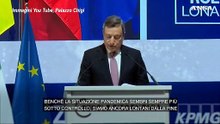 Covid, Draghi: "Ancora lontani dalla fine, rischio nuove varianti"