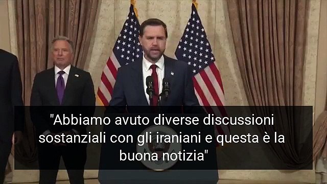 Iran ha detto no , Vance annuncia il fallimento dei negoziati - Video