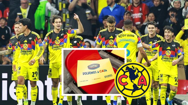 América regresa al Estadio Azteca tras varios meses y así reconoce la cancha
