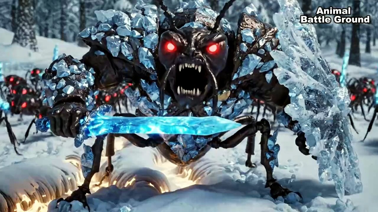 Wolf vs Ant Fight Seen