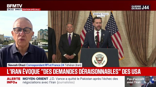 Échec des négociations: l'Iran dénonce des demandes excessives des États-Unis