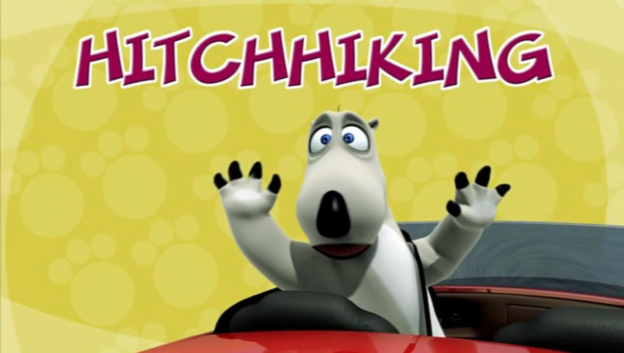 bernard bear - hitchhiking - s01e09