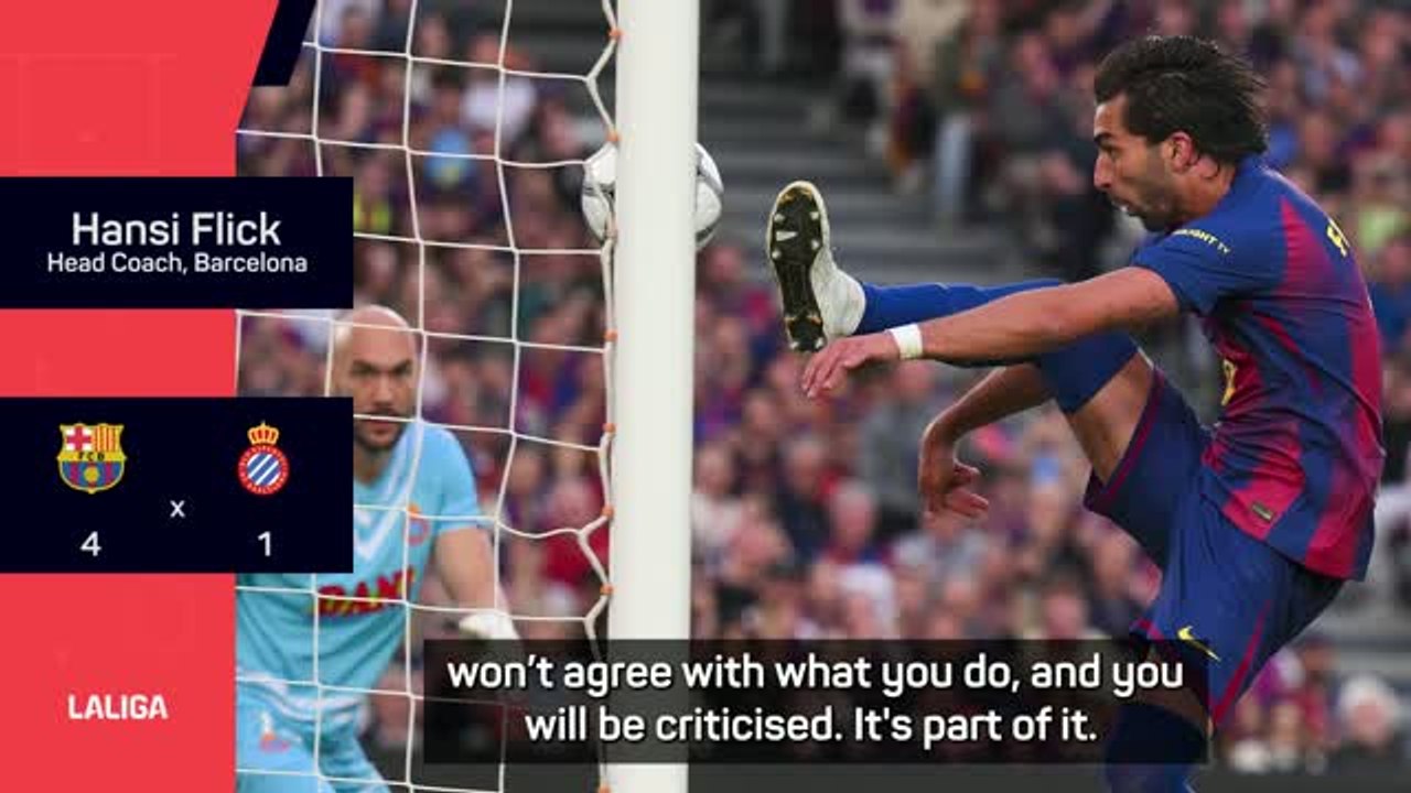 Criticism is part of the game - Flick on Ferran Torres' celebrations