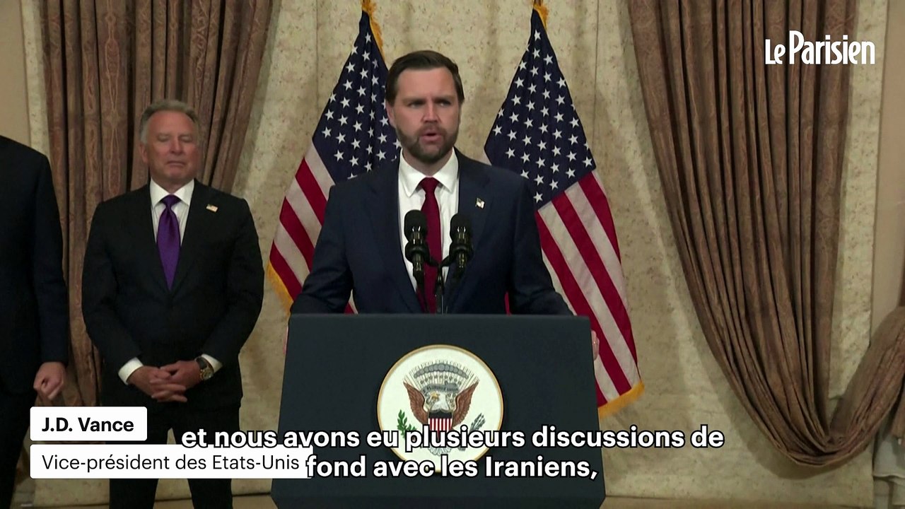 JD Vance quitte le Pakistan après l'échec des négociations avec l'Iran
