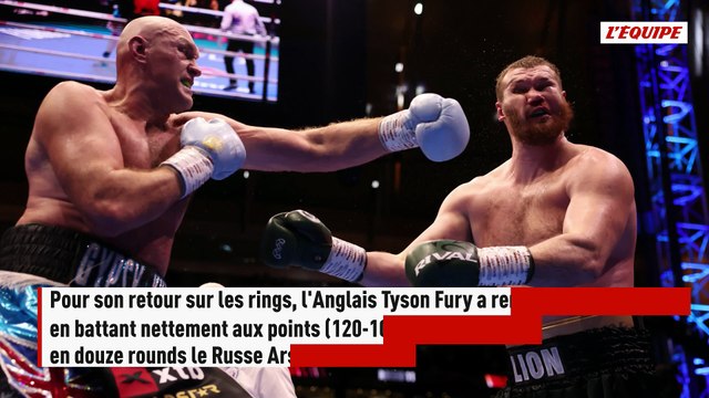Retour réussi pour Tyson Fury, vainqueur par décision unanime d'Arslanbek Makhmudov et prêt à défier Anthony Joshua - Boxe - lourds