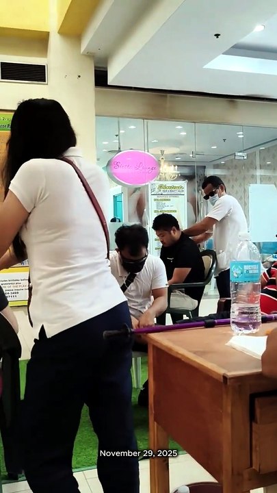 Mike Tries a Massage from PWD Massagers Therapists