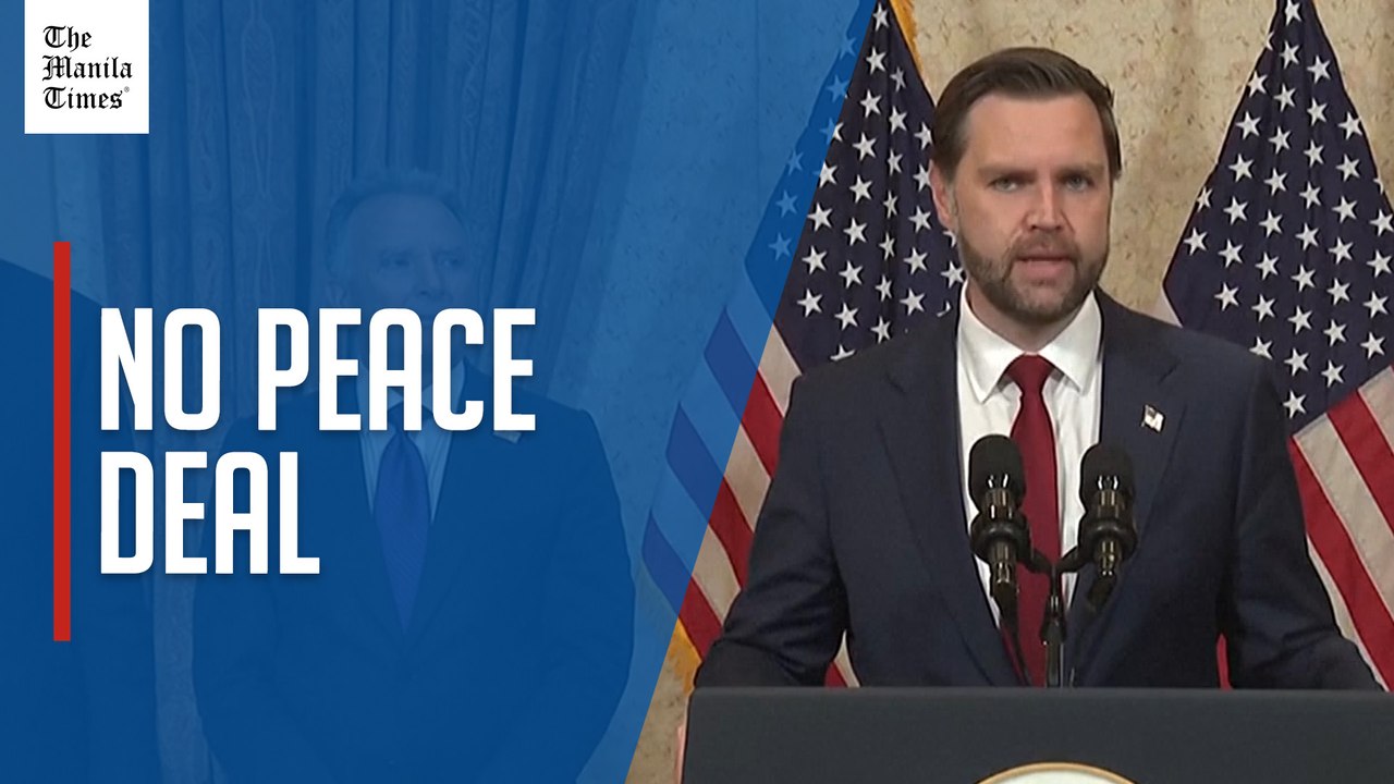 Vance says no US-Iran peace deal after talks