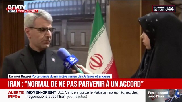 Échec des négociations: le porte-parole du ministère des Affaires étrangères iranien affirme qu'il était naturel de ne pas parvenir à un accord en une seule session