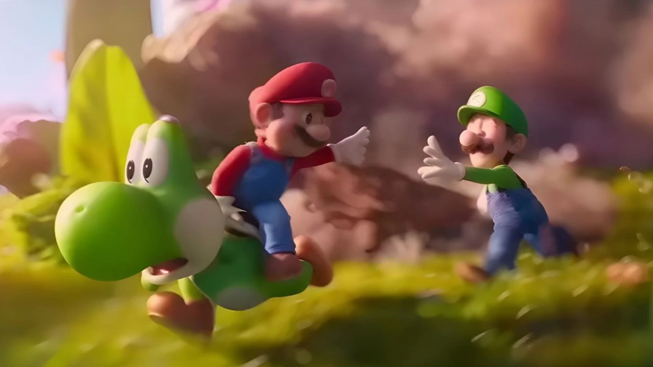 Mario, Luigi, and Yoshi step in to protect the Mushroom Kingdom and attempt to rehabilitate Bowser - The Super Mario Galaxy Movie