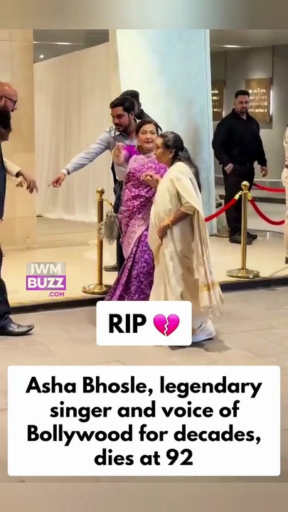 Bollywood news: Asha Bhosle, legendary singer and voice of Bollywood for decades, dies at 92