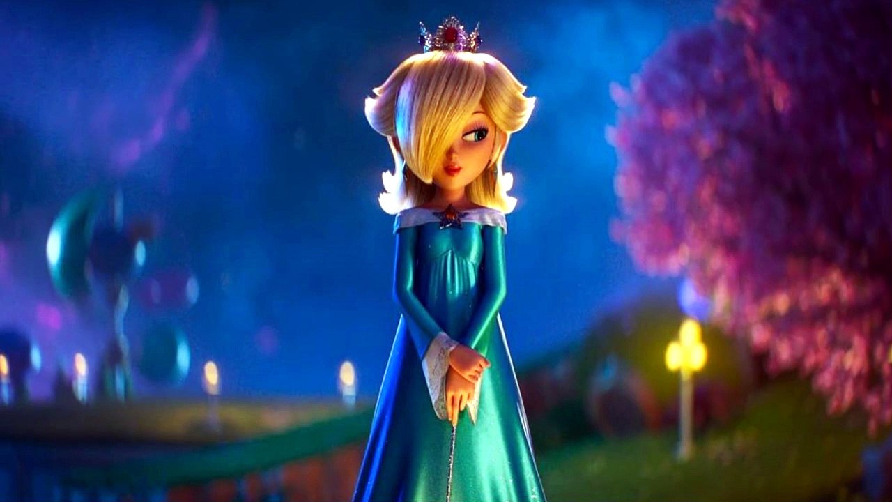 Princess Rosalina, the adoptive mother of the Lumas living in the Comet Observatory - The Super Mario Galaxy Movie 2026