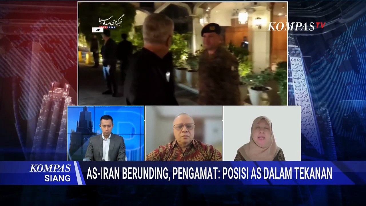 Negosiasi AS-Iran, Pengamat Timur Tengah Ungkap AS dalam Posisi Terjepit | KOMPAS SIANG