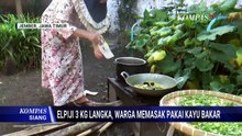 Elpiji 3 Kg Langka, Warga Jember Terpaksa Memasak Gunakan Kayu Bakar | KOMPAS SIANG
