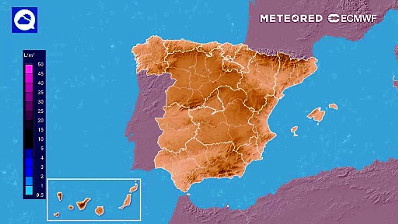Este lunes lloverá en varias comunidades