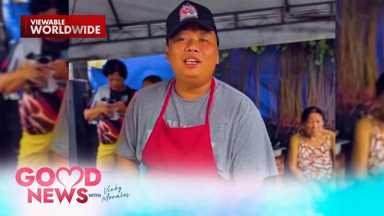 Mamang pulis na kilalang litsonero, good samaritan din! | Good News