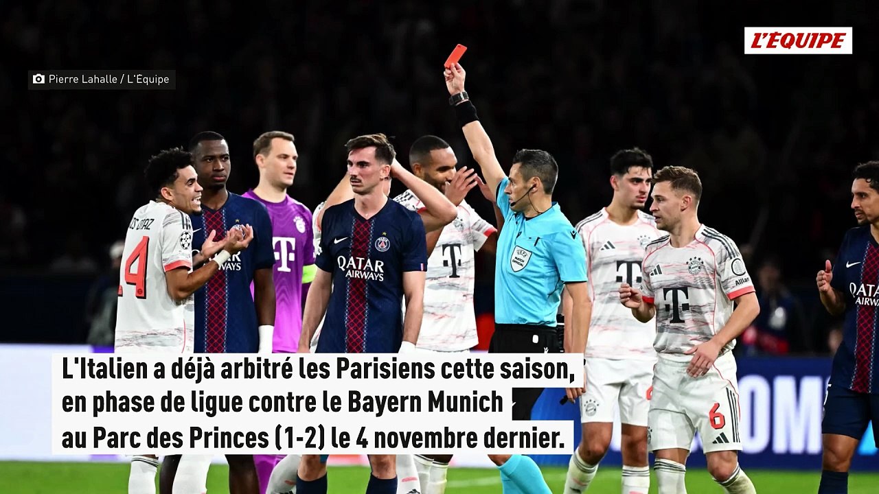 Maurizio Mariani arbitre de Liverpool-PSG en Ligue des champions - Foot - Ligue des champions