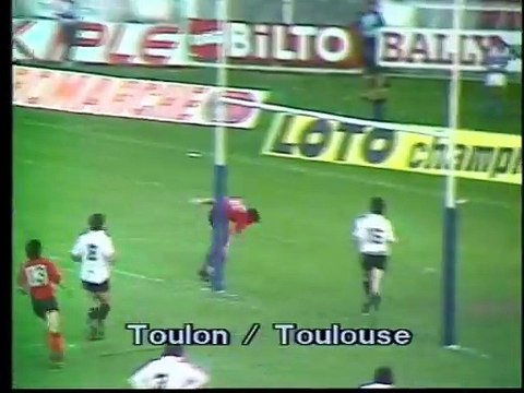TOULOUSE - TOULON - 1985 - SAISON 1984/1985 -