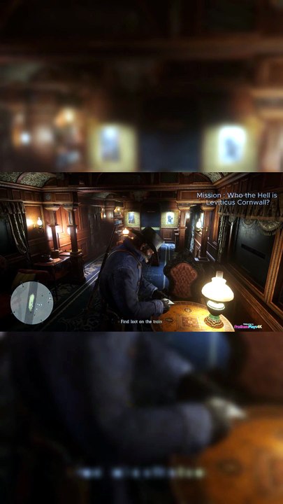 Arthur Searches Private Car RDR2 Mission Leviticus Cornwall