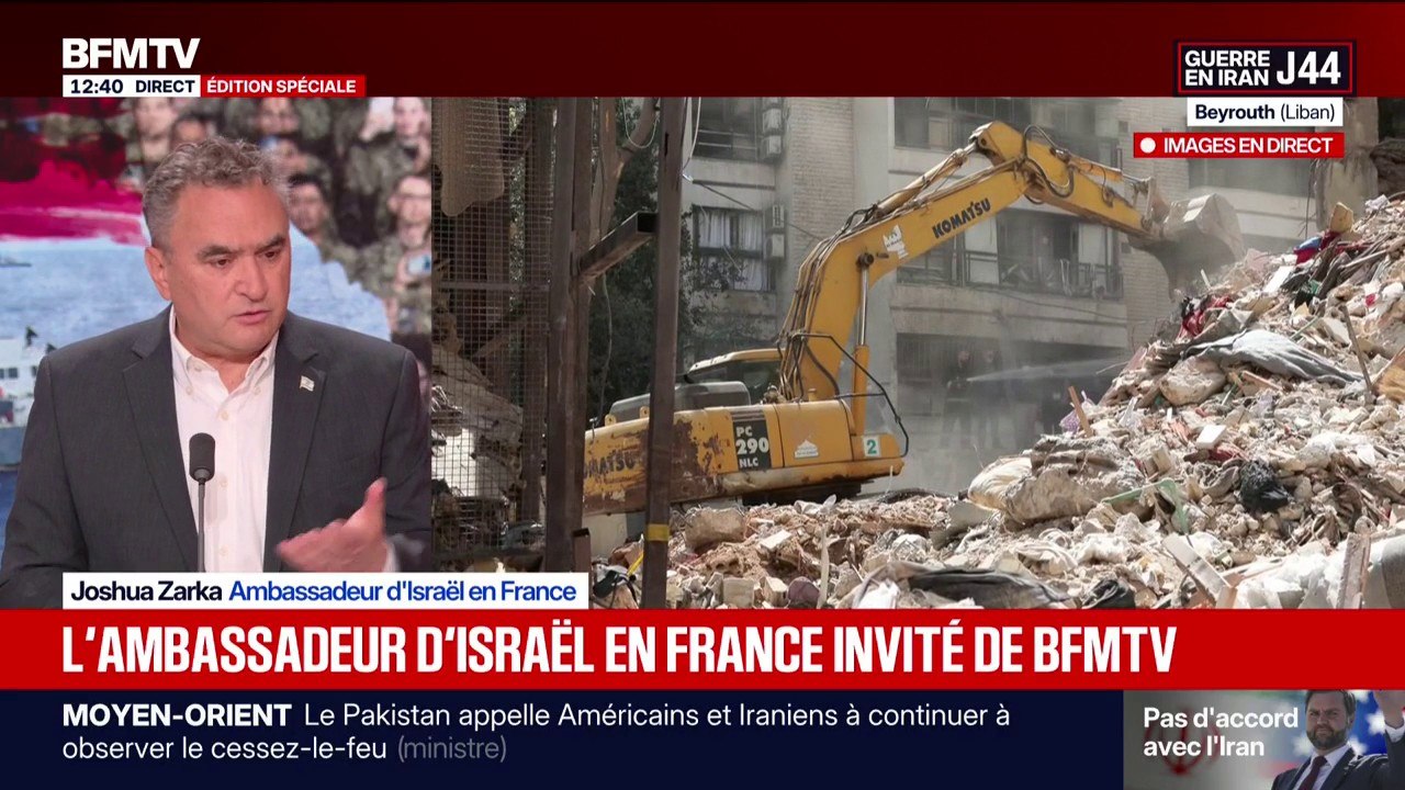 Guerre au Moyen-Orient: "Nous sommes prêts à frapper Téhéran, s'il le faut, quand il le faut", prévient l'ambassadeur d'Israël en France