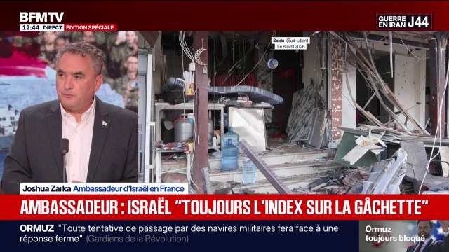 Guerre au Moyen-Orient: l'ambassadeur d'Israël en France dit ne pas voir pourquoi il n'y aurait pas de négociations entre Israël et le Liban mardi à Washington