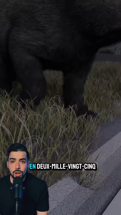 Il a trouvé un ours