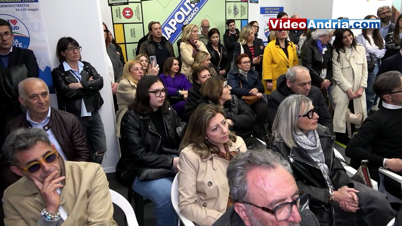 "Andria Riparte" presentato il nuovo progetto politico di "IO SUD" e "NPSI"