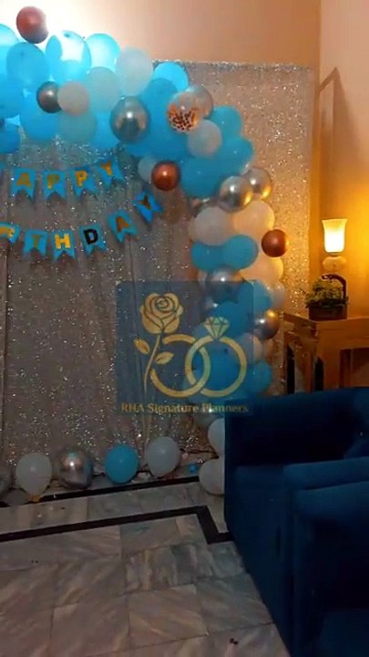 Birthday event decore by RHA SIGNATURE PLANNERS 👉 Contact Us to Decor Your Event 👉 03136960397 #birthday #birthdaycelebration #birthdayvibes #lighting #decor #flowerdecoration #mehndidecor #nikkahdecor #birthday #birthdaydecor  #islambadians #birthdayde